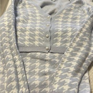 A two piece sweater set